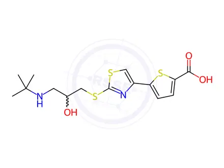 Chemical structure of Arotinolol Hydrochloride Impurity 17