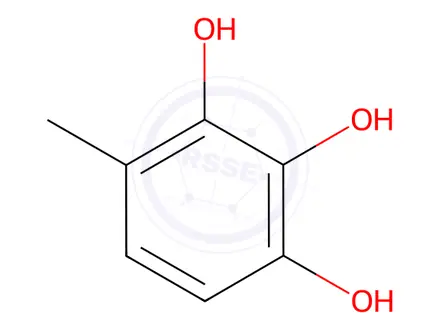 Chemical structure of 4-Methylpyrogallol