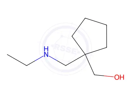 Chemical structure of 1-[(Ethylamino)methyl]-cyclopentanemethanol