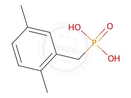 Chemical structure of (2,5-Dimethylbenzyl)phosphonic acid