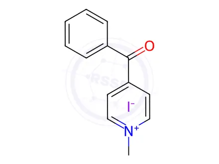 Chemical structure of (1-methylpyridin-4-yl)-phenyl-methanone