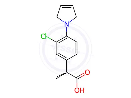 Chemical structure of Pirprofen