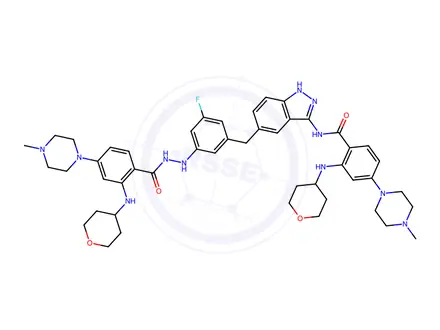 Chemical structure of Entrectinib Impurity 3