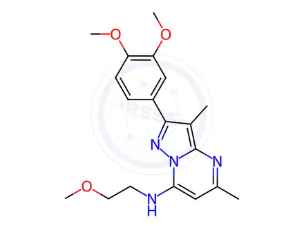Chemical structure of T-00127-HEV1 Impurity 96