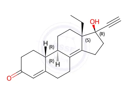 Chemical structure of Levonorgestrel EP Impurity A
