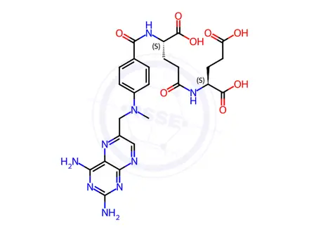 Chemical structure of Methotrexate Impurity 145