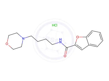 Chemical structure of CL-82198 hydrochloride, 98%