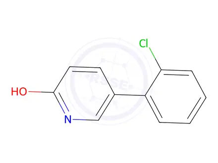 Chemical structure of 5-(2-Chlorophenyl)-1H-pyridin-2-one