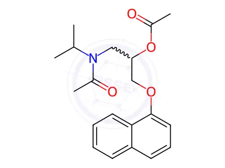 Chemical structure of Propranolol Hydrochloride Impurity 22