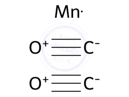 Chemical structure of (Methylcyclopentadienyl)manganese(I) Tricarbonyl