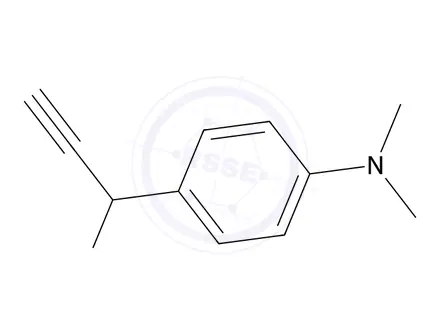 Chemical structure of 1-(4-(Dimethylamino)phenyl)prop-2-yn-1-ol