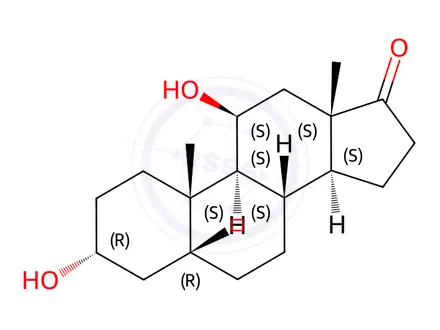 Chemical structure of 11β-Hydroxyetiocholanolone