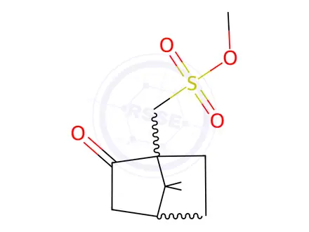 Chemical structure of Camphorsulfonic acid Methyl Ester