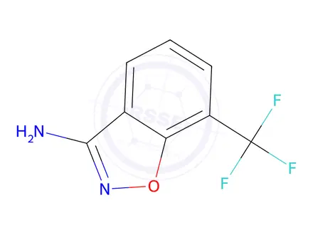 Chemical structure of 7-Trifluoromethyl-benzo[D]isoxazol-3-ylamine