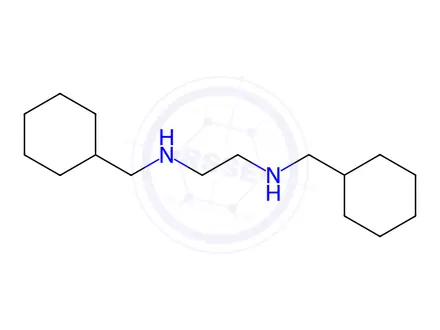 Chemical structure of N1,N2-Bis(cyclohexylmethyl)ethane-1,2-diamine