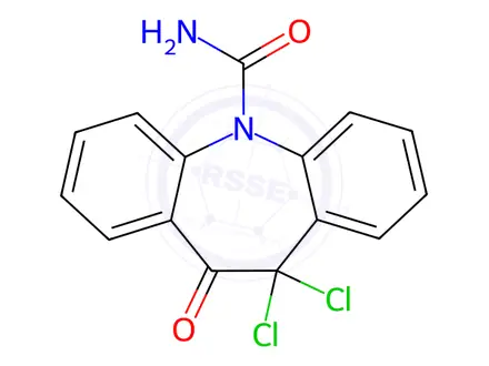 Chemical structure of Oxcarbazepine Impurity 109