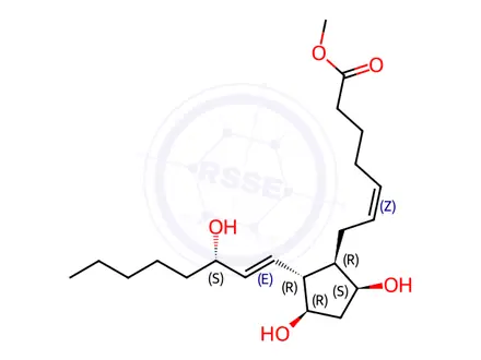Chemical structure of Carboprost Impurity 28
