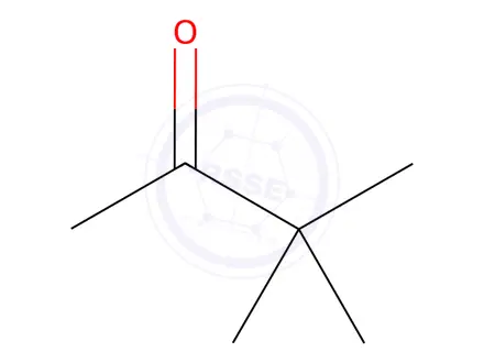 Chemical structure of Pinacolone