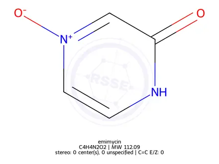 Chemical structure of emimycin
