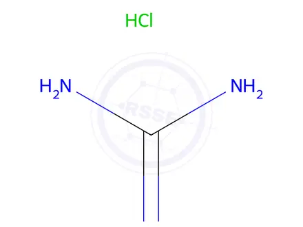 Chemical structure of Guanidine Hydrochloride