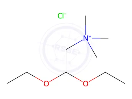 Chemical structure of Betainealdehyde Diethylacetal Chloride