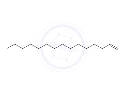 Chemical structure of 1-Pentadecene