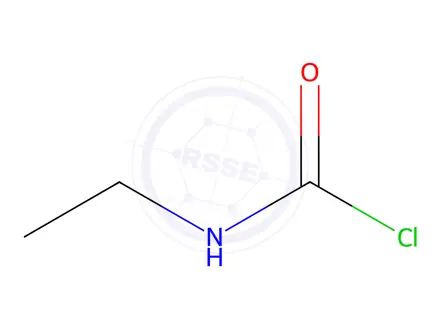 Chemical structure of Ethylcarbamic Chloride