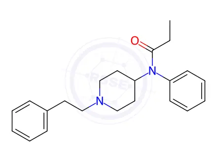 Chemical structure of Fentanyl-* narc (Y0001985)