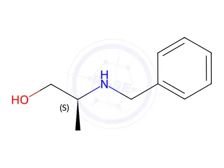 Chemical structure of (S)-2-(Benzylamino)propan-1-ol