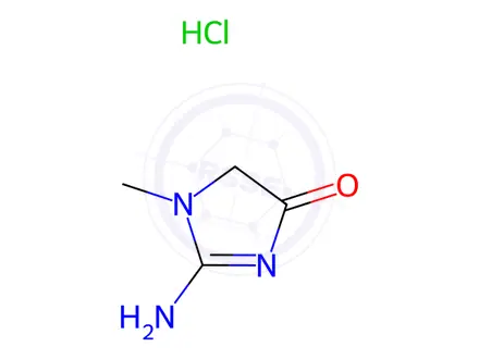 Chemical structure of CREATININE HYDROCHLORIDE