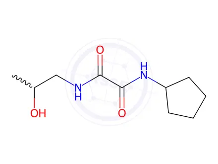 Chemical structure of N1-Cyclopentyl-N2-(2-hydroxypropyl)oxalamide