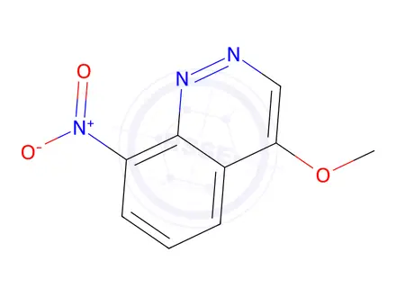 Chemical structure of 4-Methoxy-8-nitrocinnoline