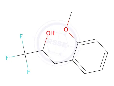 Chemical structure of 1,1,1-Trifluoro-3-(2-methoxyphenyl)propan-2-ol