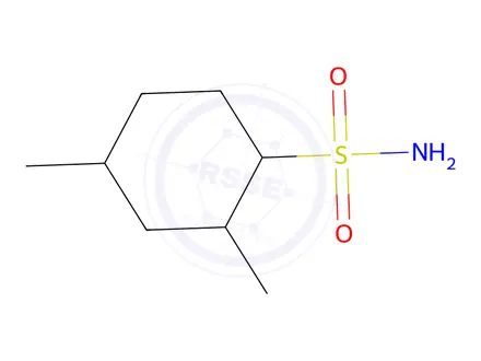 Chemical structure of 2,4-Dimethylcyclohexane-1-sulfonamide