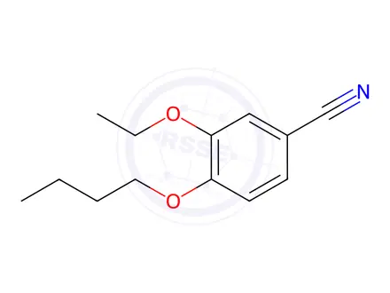 Chemical structure of 4-butoxy-3-ethoxybenzonitrile