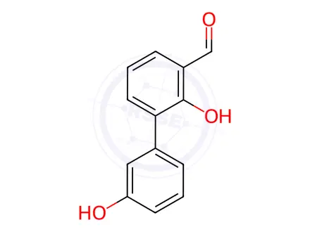 Chemical structure of 2-Formyl-6-(3-hydroxyphenyl)phenol