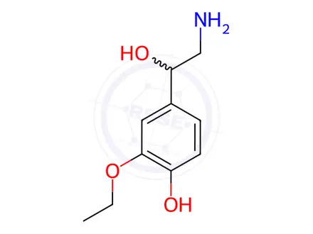 Chemical structure of Norepinephrine Impurity 93
