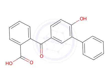 Chemical structure of Fendizoic acid