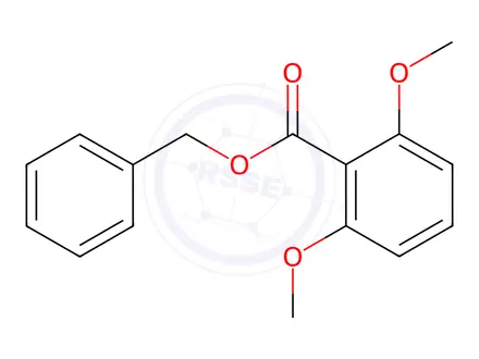 Chemical structure of Benzyl 2,6-dimethoxybenzoate