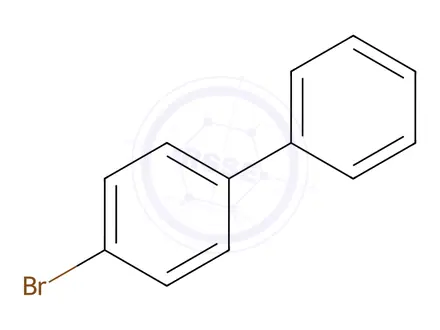 Chemical structure of 4-Bromobiphenyl