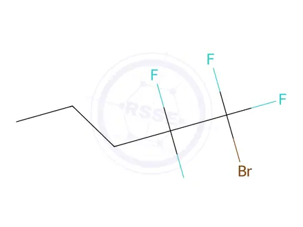 Chemical structure of 1-BROMO-1,1,2,2-TETRAFLUOROPENTANE
