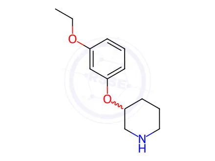 Chemical structure of 3-(3-Ethoxyphenoxy)piperidine