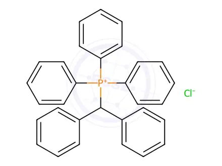 Chemical structure of Benzhydryltriphenylphosphonium chloride