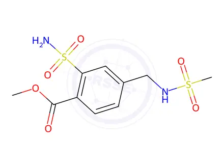 Chemical structure of Mesosulfuron Impurity 3