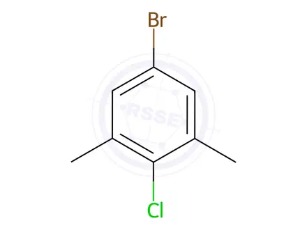 Chemical structure of 5-Bromo-2-chloro-m-xylene