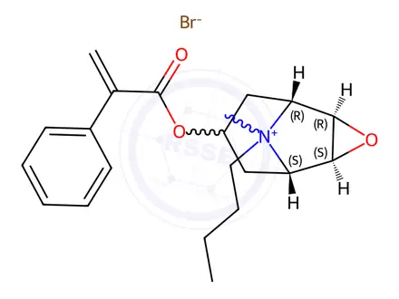 Chemical structure of Hyoscine Butylbromide EP Impurity G (Bromide Salt)