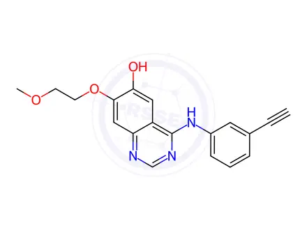 Chemical structure of Erlotinib Impurity 61