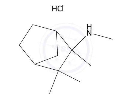Chemical structure of Mecamylamine Hydrochloride