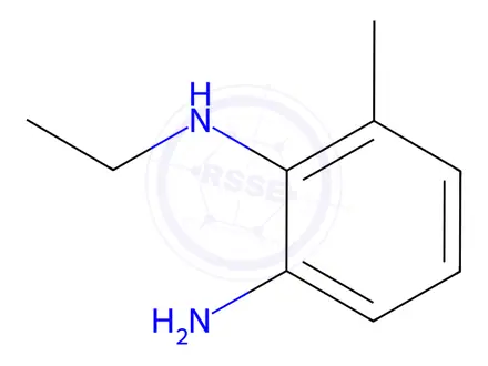 Chemical structure of N1-ethyl-6-methylbenzene-1,2-diamine