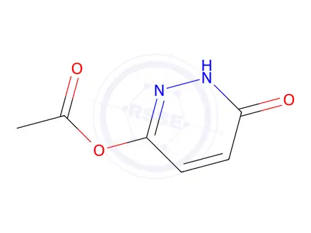 Chemical structure of 6-Oxo-1,6-dihydropyridazin-3-yl acetate